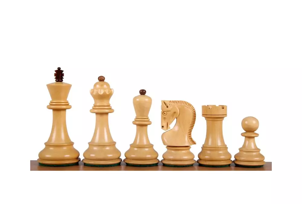 Figury szachowe Zagreb 3 cale bukszpan / akacja indyjska